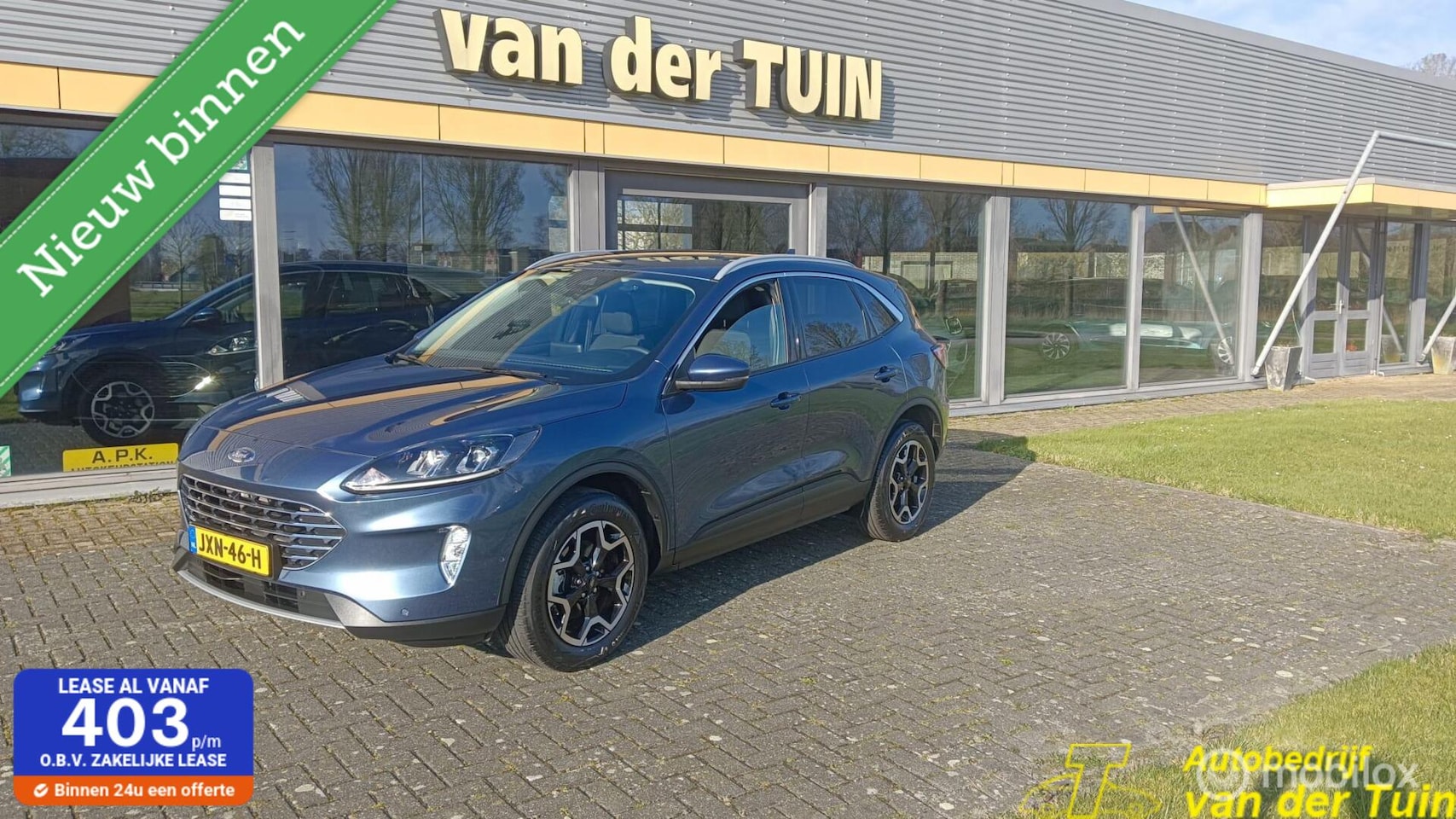 Ford Kuga - 2.5 FHEV Titanium geen stekker nodig. - AutoWereld.nl