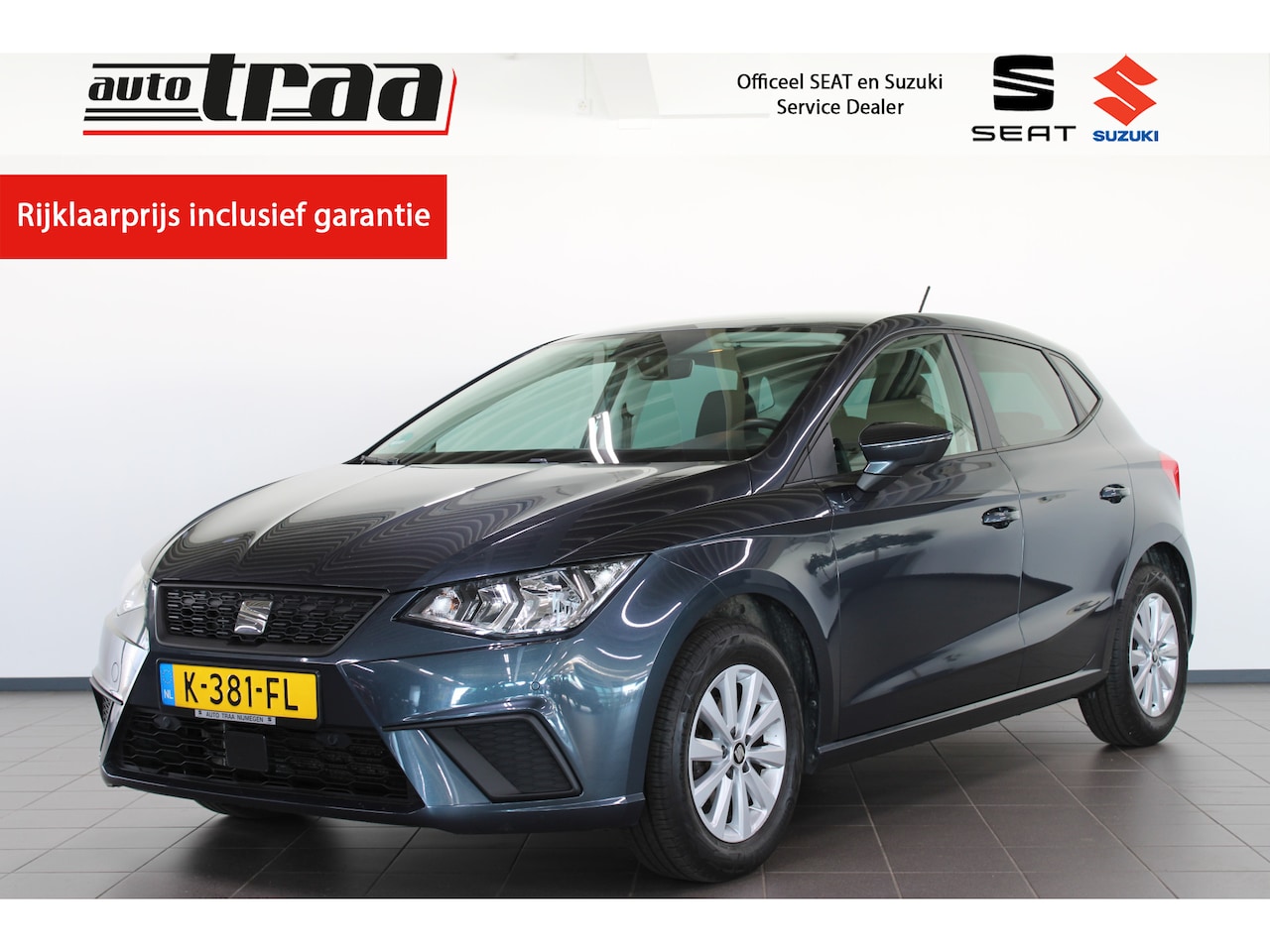 SEAT Ibiza - 1.0 TSI Flex / Camera / Navigatie / Cruise Control / PDC voor + achter / - AutoWereld.nl