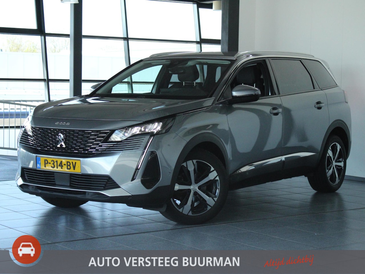 Peugeot 5008 - 1.2 PureTech Allure 7 persoons, Cruise/Climate Control, Keyless Start, Navigatie, Applecar - AutoWereld.nl