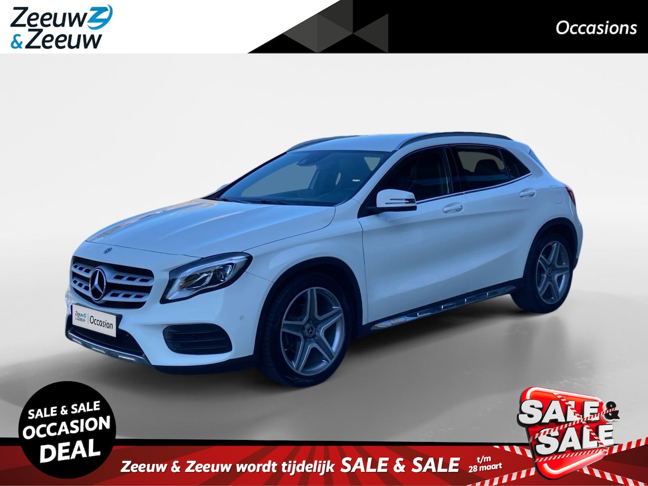 Mercedes-Benz GLA-Klasse - 180 Business Solution AMG | Automaat | 19''inch velgen | Elek. achterklep | Stoelverwarmin - AutoWereld.nl