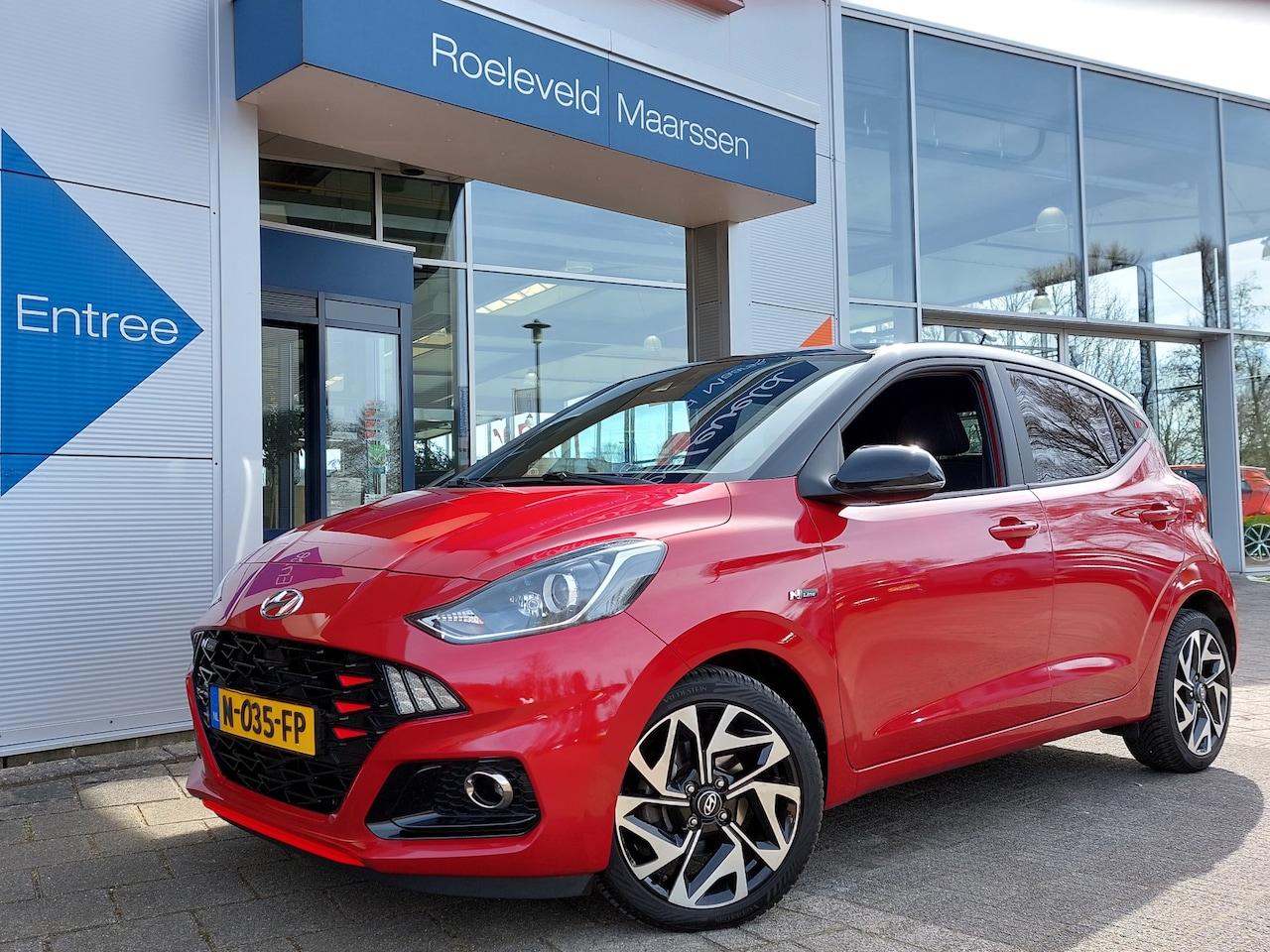 Hyundai i10 - 1.0 T-GDI 100pk N Line 5-zits | Origineel NL | Navi | Apple Carplay + Android Auto | Clima - AutoWereld.nl
