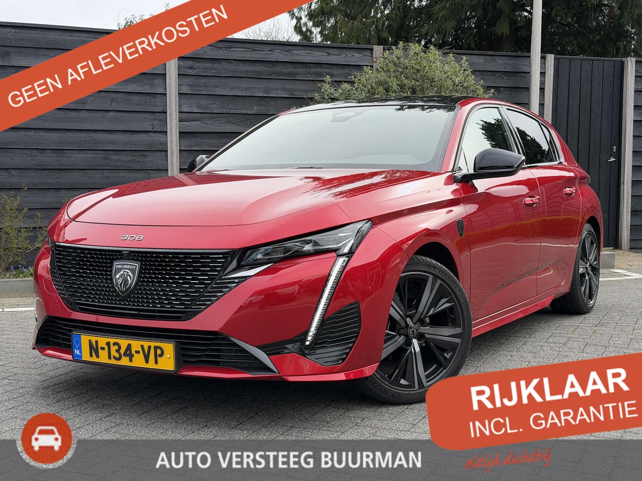 Peugeot 308 - GT Pack Business 1.2 PureTech 130PK EAT8 Automaat Navigatie, Rondomzichtcamera, Keyless, P - AutoWereld.nl