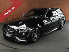 Mercedes-Benz C-klasse Estate - 180 AMG Line Panodak Navi Leer Camera Nightpack PTS Ambient Elektr. achterklep Elektr. uit