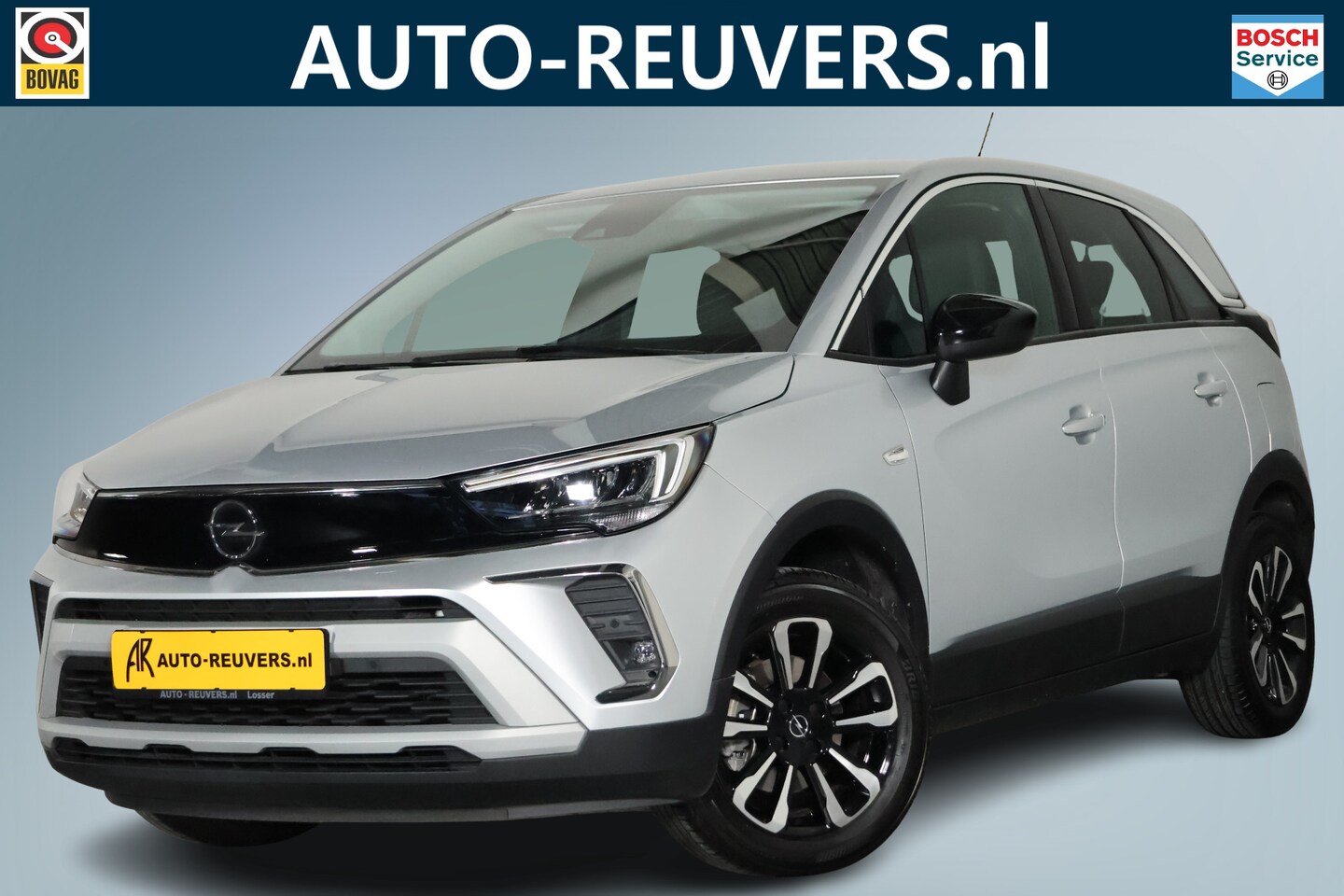 Opel Crossland - 1.2 Turbo Elegance / LED / Navi / CarPlay / Camera - AutoWereld.nl