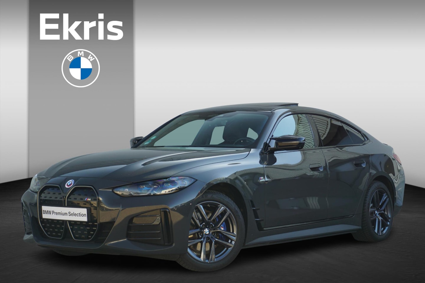 BMW i4 - M50 M Sport | Schuif-kanteldak / Harman Kardon / Elektrische Stoelen + Memory / 360 Graden - AutoWereld.nl
