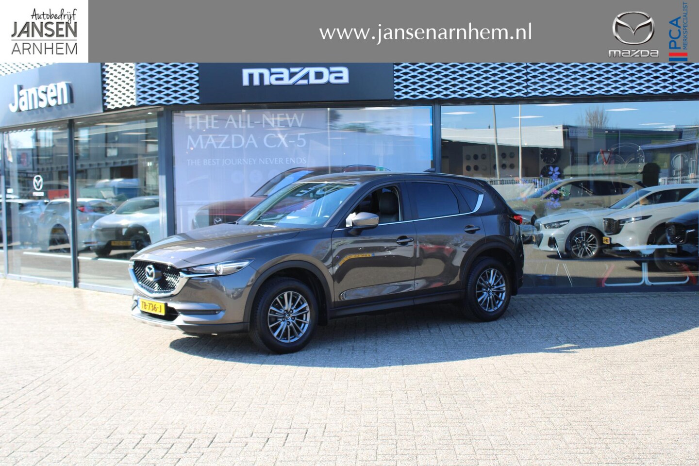 Mazda CX-5 - 2.0 SkyActiv-G 165 Skylease GT 2.0 SkyActiv-G 165 Skylease GT , Trekhaak, leder, 17 inch LMV, clima, PDC, BSM, Cruise, St - AutoWereld.nl