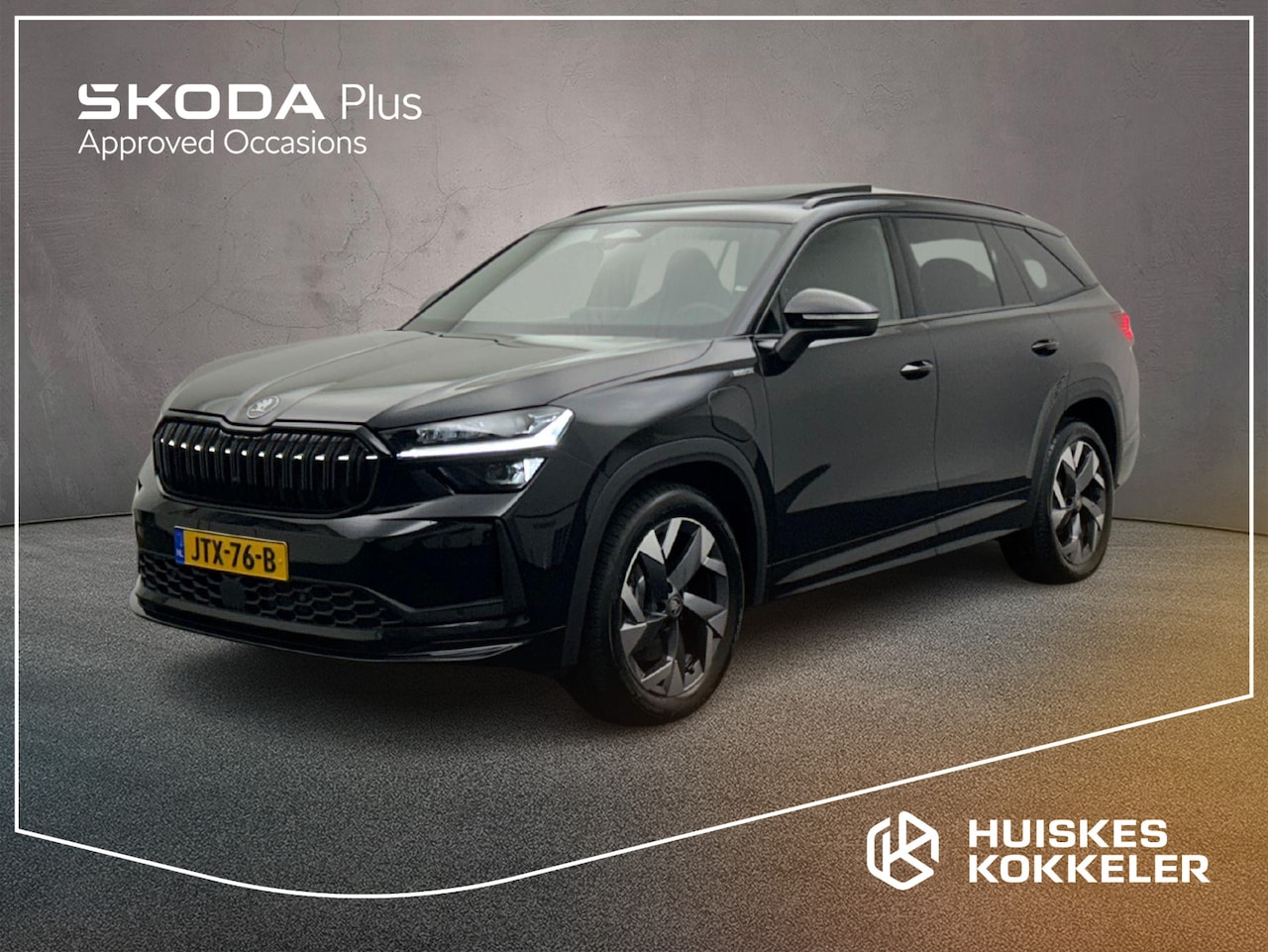 Skoda Kodiaq - Sportline Business 1.5 TSI PHEV 204pk DSG Automaat Trekhaak, Panoramadak, Adaptive cruise - AutoWereld.nl