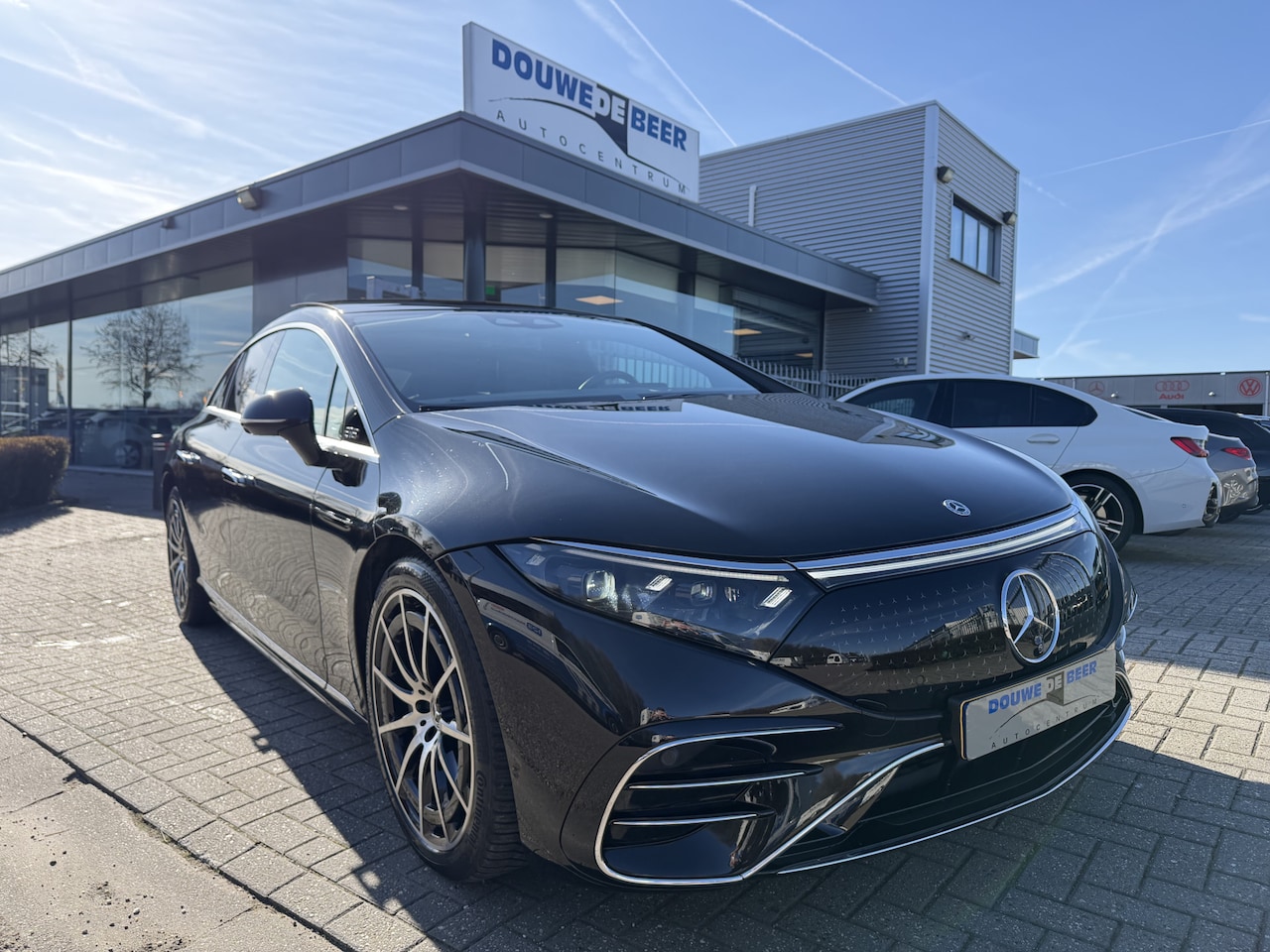 Mercedes-Benz EQS - 450+ AMG Premium Line 108 kWh Pano-Dak | Leer | Luchtvering | Memory | Burmester | HUD - AutoWereld.nl