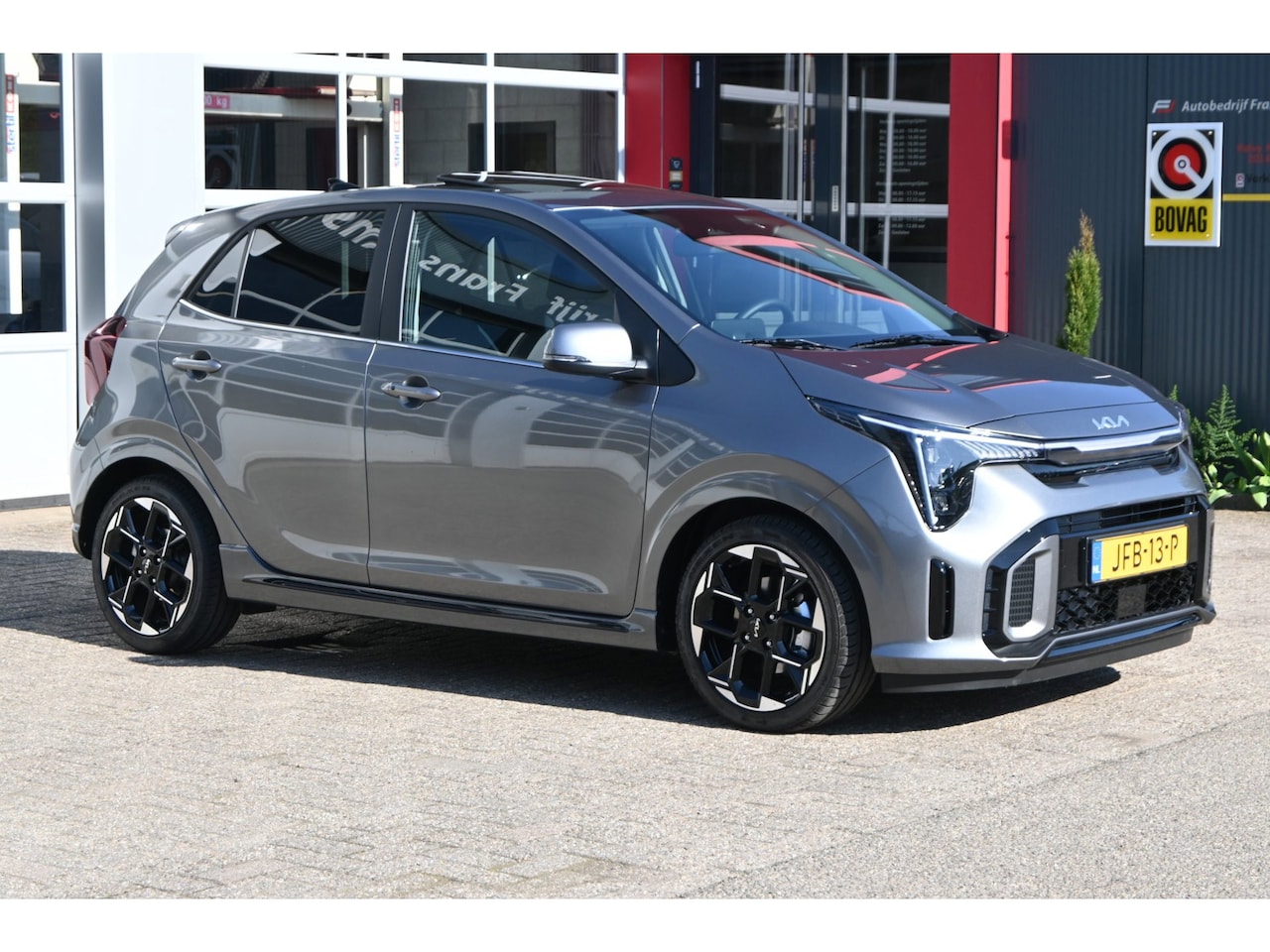 Kia Picanto - 1.0 DPI GT-Line | Leder | Stoel Stuurverwarming | Schuif-/ Kanteldak | LED | Keyless - AutoWereld.nl