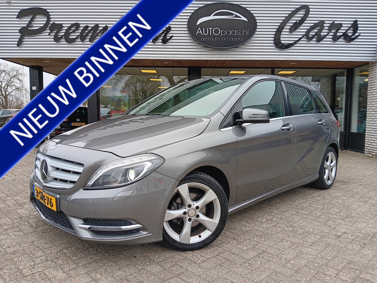 Mercedes-Benz B-klasse - 180 Ambition 180 Ambition,AUTOMAAT,TREKH,LEER,NAV,PDC,CRUISE,ALL SEASON - AutoWereld.nl