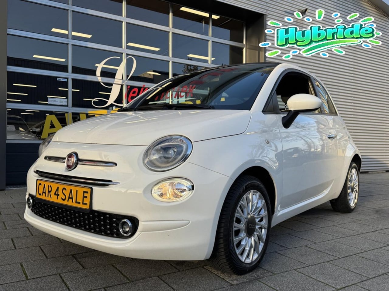 Fiat 500 C - CABRIO 1.0 Hybride Lounge - Navigatie! / Apple Carplay I Airco I PDC I Sport velgen I Deal - AutoWereld.nl