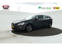 Volvo V60 - 2.4 D6 AWD Plug-In Hybrid Momentum Nieuwe pomp, Leer, navi, haak,
