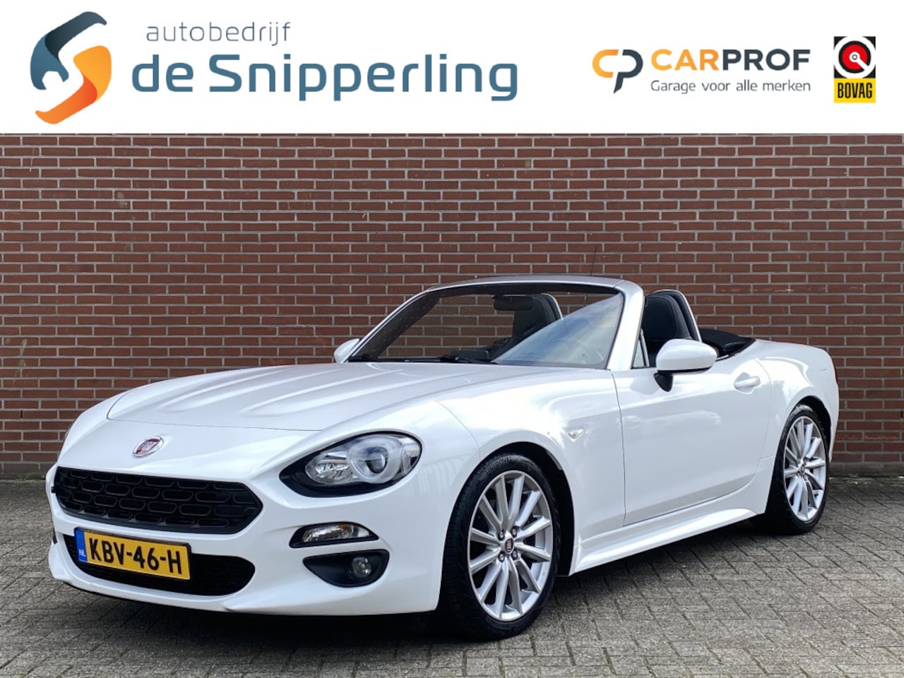 Fiat 124 Spider - 1.4 M-Air T Lusso NAV CAMERA CRUISE LEER STOELVW DAB LMV - AutoWereld.nl