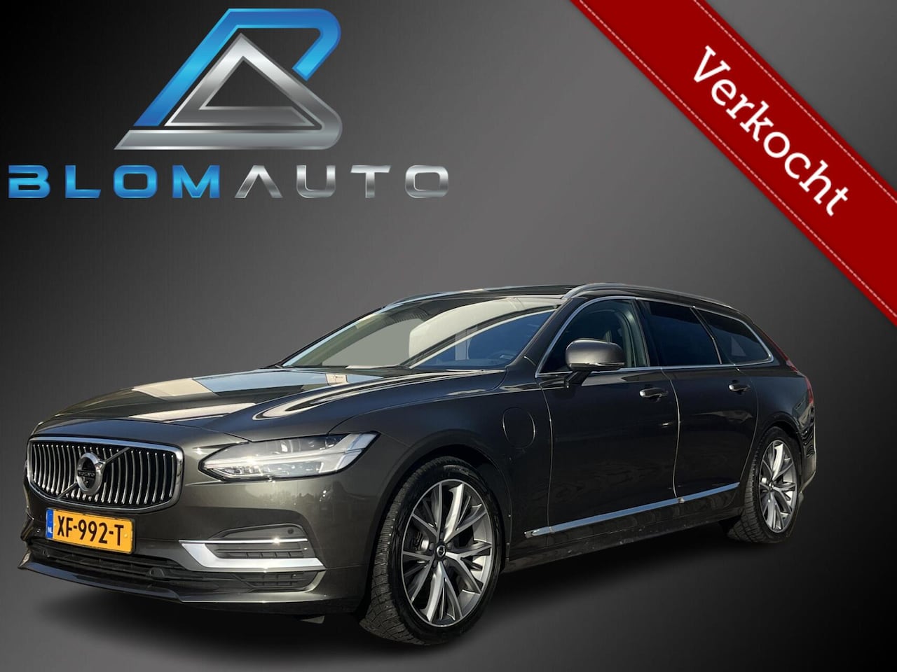Volvo V90 - 2.0 T8 AWD Inscription PANO+TREKH+360CAM+MASSAGE - AutoWereld.nl