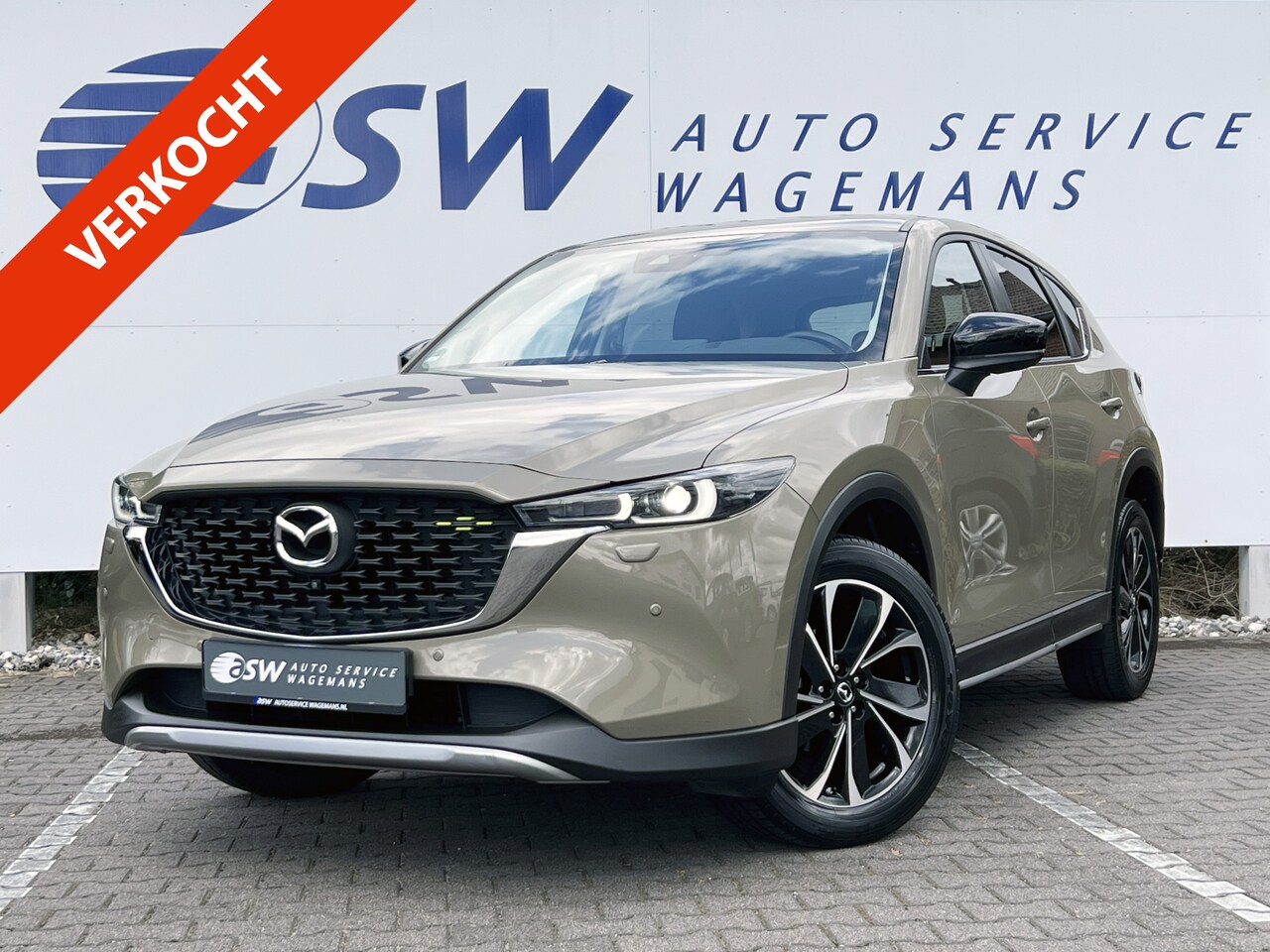 Mazda CX-5 - 2.5 SkyActiv-G 194 Newground | Navi | 360 Camera | LED | Dodehoek - AutoWereld.nl