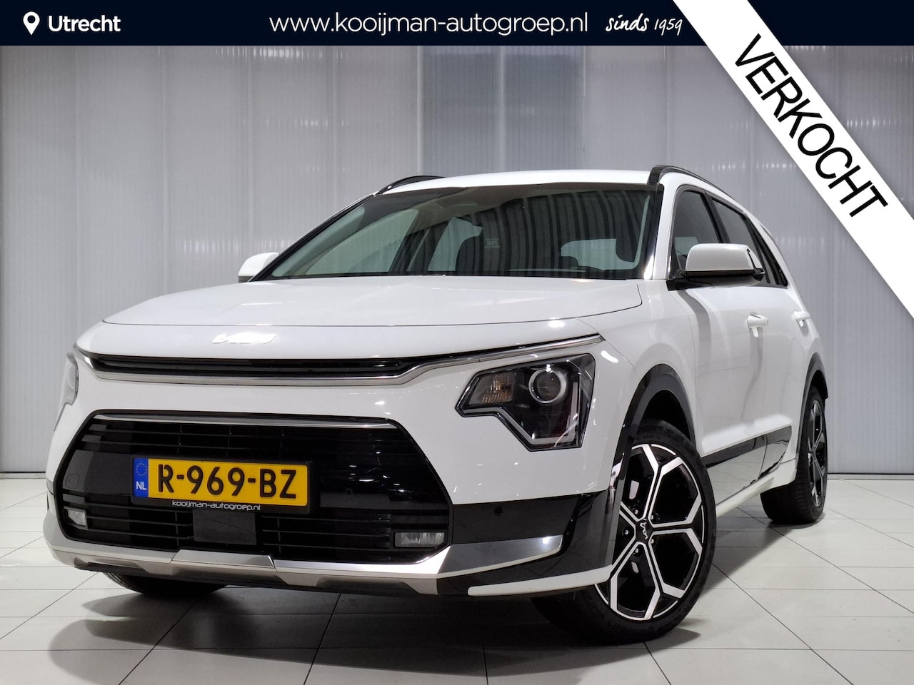 Kia Niro - 1.6 GDi Hybrid DynamicLine NL Auto, Eerste eigenaar! 26.579 KM!  Keyless, Airco, Achteruit - AutoWereld.nl