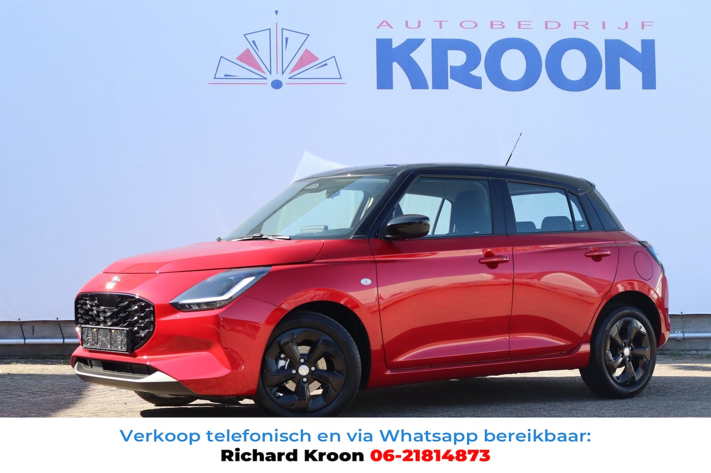 Suzuki Swift - 1.2 Red Black Edition Smart Hybrid - AutoWereld.nl