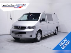 Volkswagen Transporter - 2.5 TDI 130pk lwb dubbele cabine Silver Edition airco Cruise
