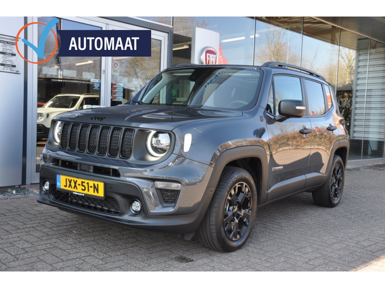 Jeep Renegade - 4xe 240 Hyb. Trailh. Northstar Pano - AutoWereld.nl