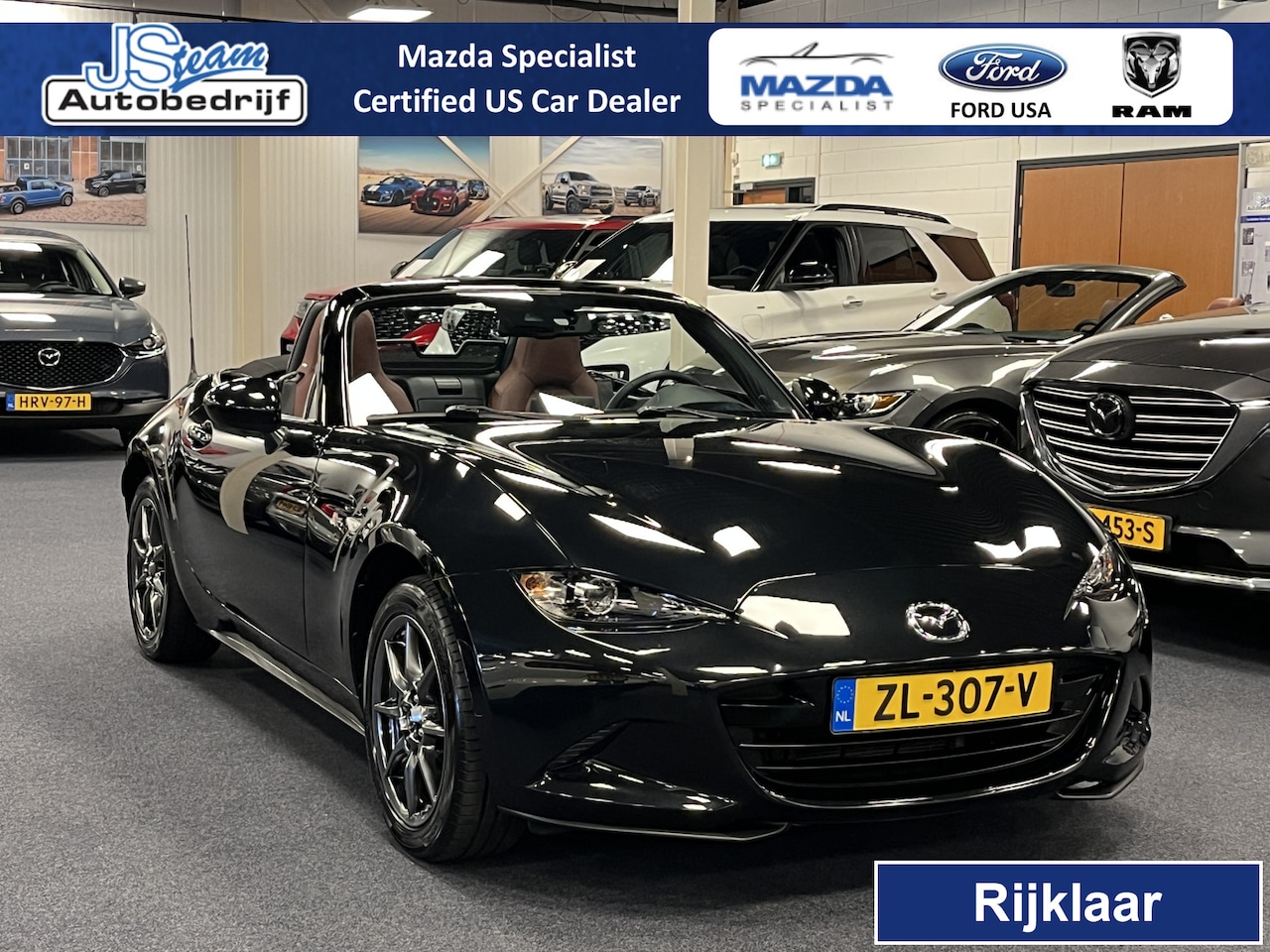 Mazda MX-5 - ND Roadster 1.5 SkyActiv-G 132PK GT-M Bose Leder Camera PDC Apple CarPlay - AutoWereld.nl