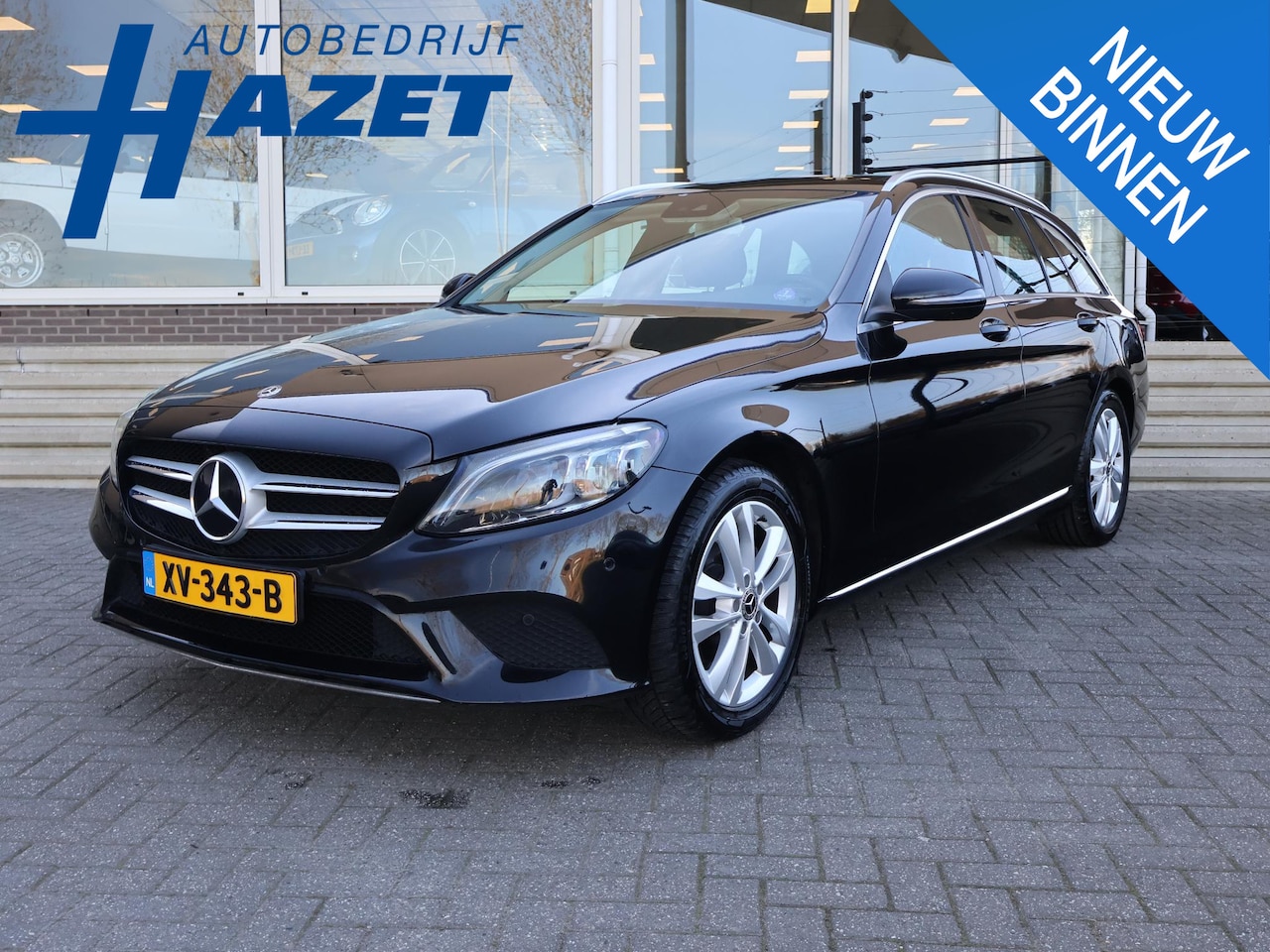 Mercedes-Benz C-klasse Estate - 180 AUT. PREMIUM PLUS + BREEDBEELD CARPLAY | PANO | SFEERVERLICHTING | TREKHAAK - AutoWereld.nl