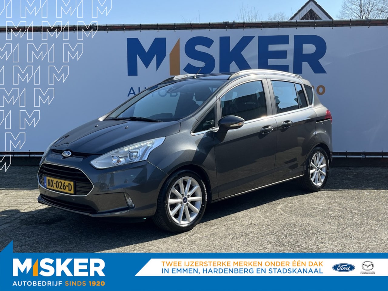 Ford B-Max - 1.0 EcoB. Titanium NIEUW GELEVERD/TREKHAAK/DEALERONDERHOUDEN/WIN - AutoWereld.nl