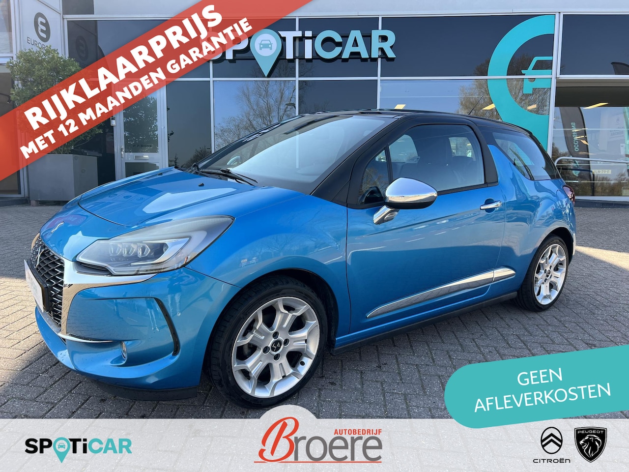 DS 3 - 1.2 Turbo 110pk So Chic 17 inch velgen - AutoWereld.nl