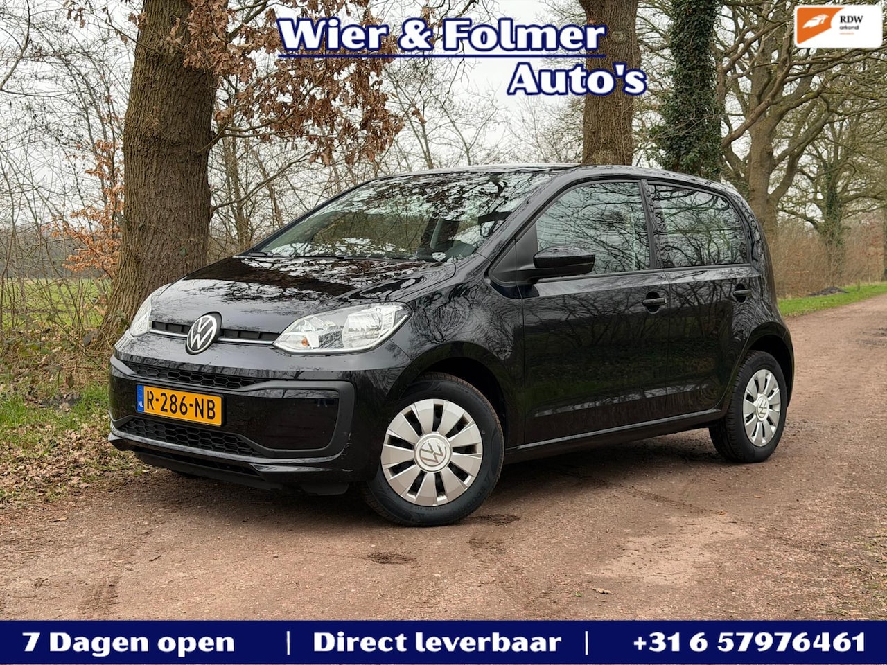 Volkswagen Up! - 1.0 | BLUETOOTH | 5D | AIRCO | APK | LANE ASSIST - AutoWereld.nl