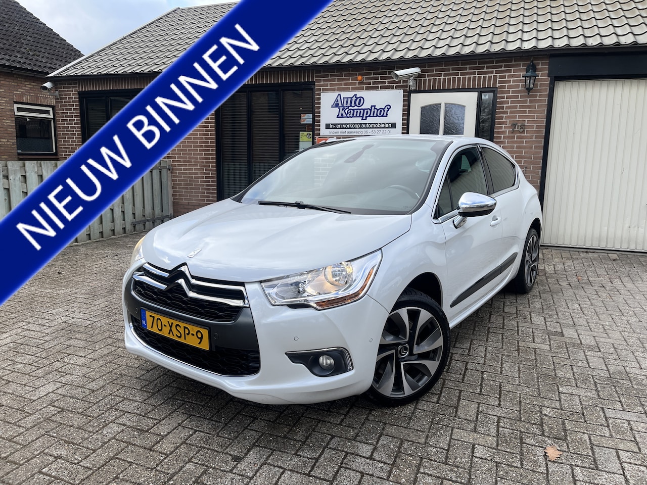 Citroën DS4 - 1.6 THP 200pk Sport Chic Leer Trekhaak - AutoWereld.nl
