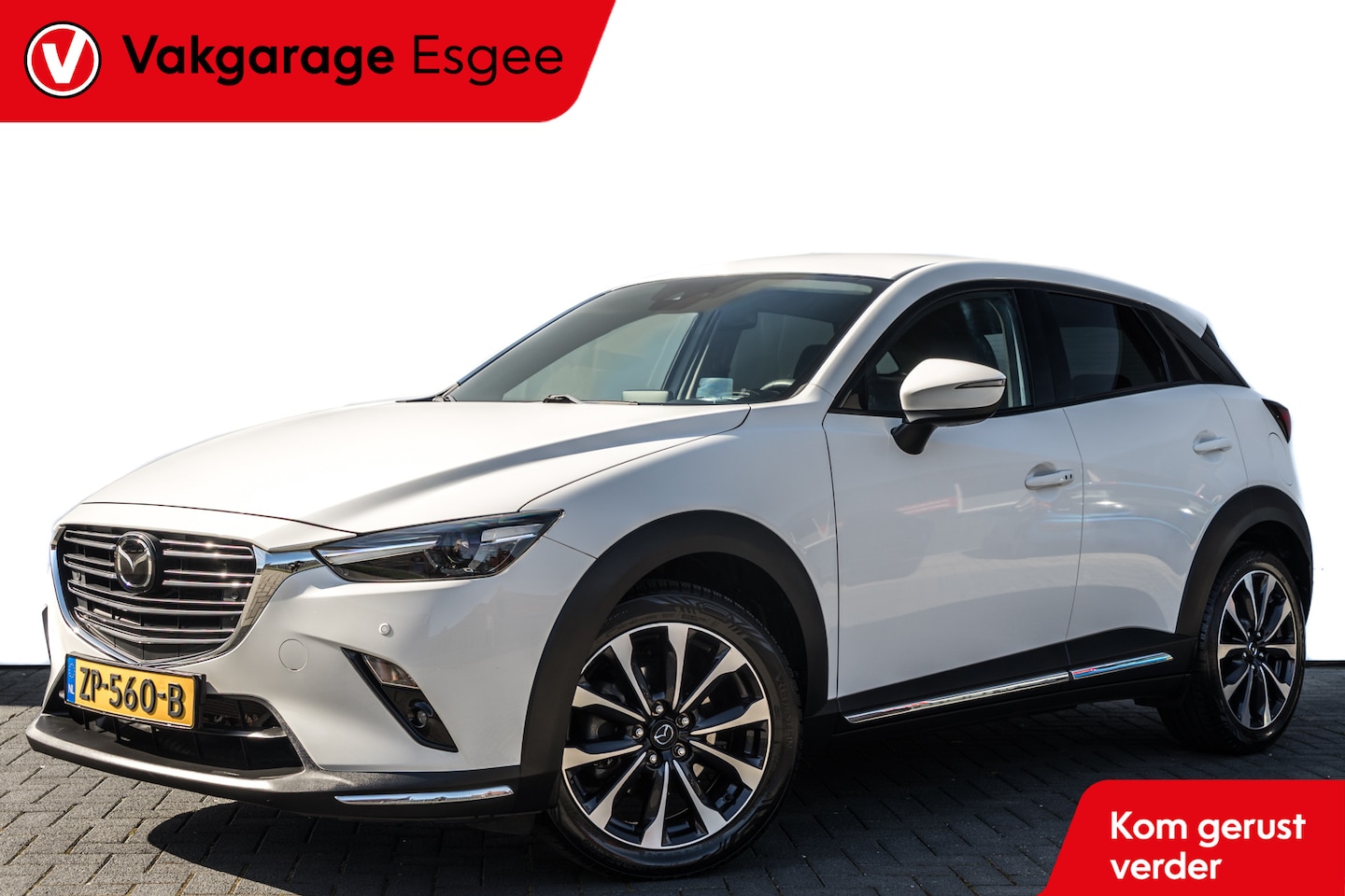 Mazda CX-3 - 2.0 122 PK SkyActiv-G 120 GT-M | Zwart Leer | 2 e Eign | Automaat | Ned Auto | 29DKM | Tre - AutoWereld.nl