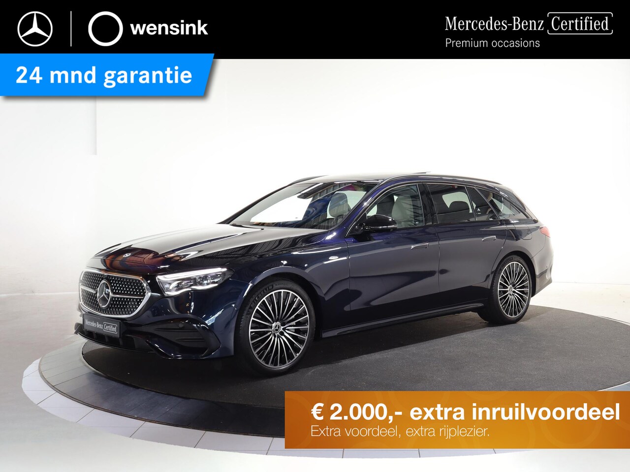 Mercedes-Benz E-klasse Estate - 300e AMG Line Sport Edition | Night | Superscreen | Panoramadak | Rijassistentiepakket | B - AutoWereld.nl