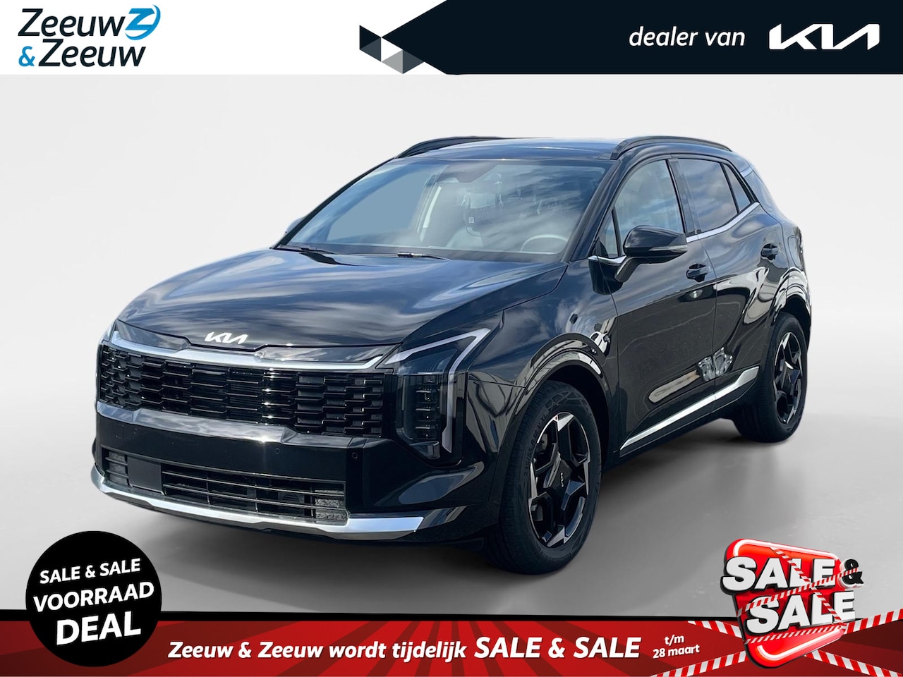 Kia Sportage - 1.6 T-GDi Plug-in Hybrid DynamicPlusLine | Airco | Navi | Camera | Cruise Control | LM Vel - AutoWereld.nl