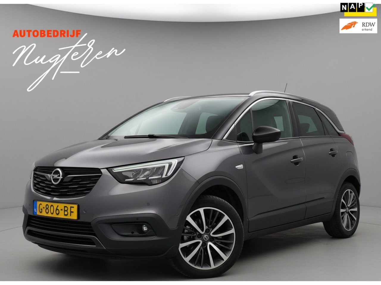 Opel Crossland X - 1.2 Turbo Ultimate|1e Eigenaars|Pano|Adaptive Led|Carplay - AutoWereld.nl