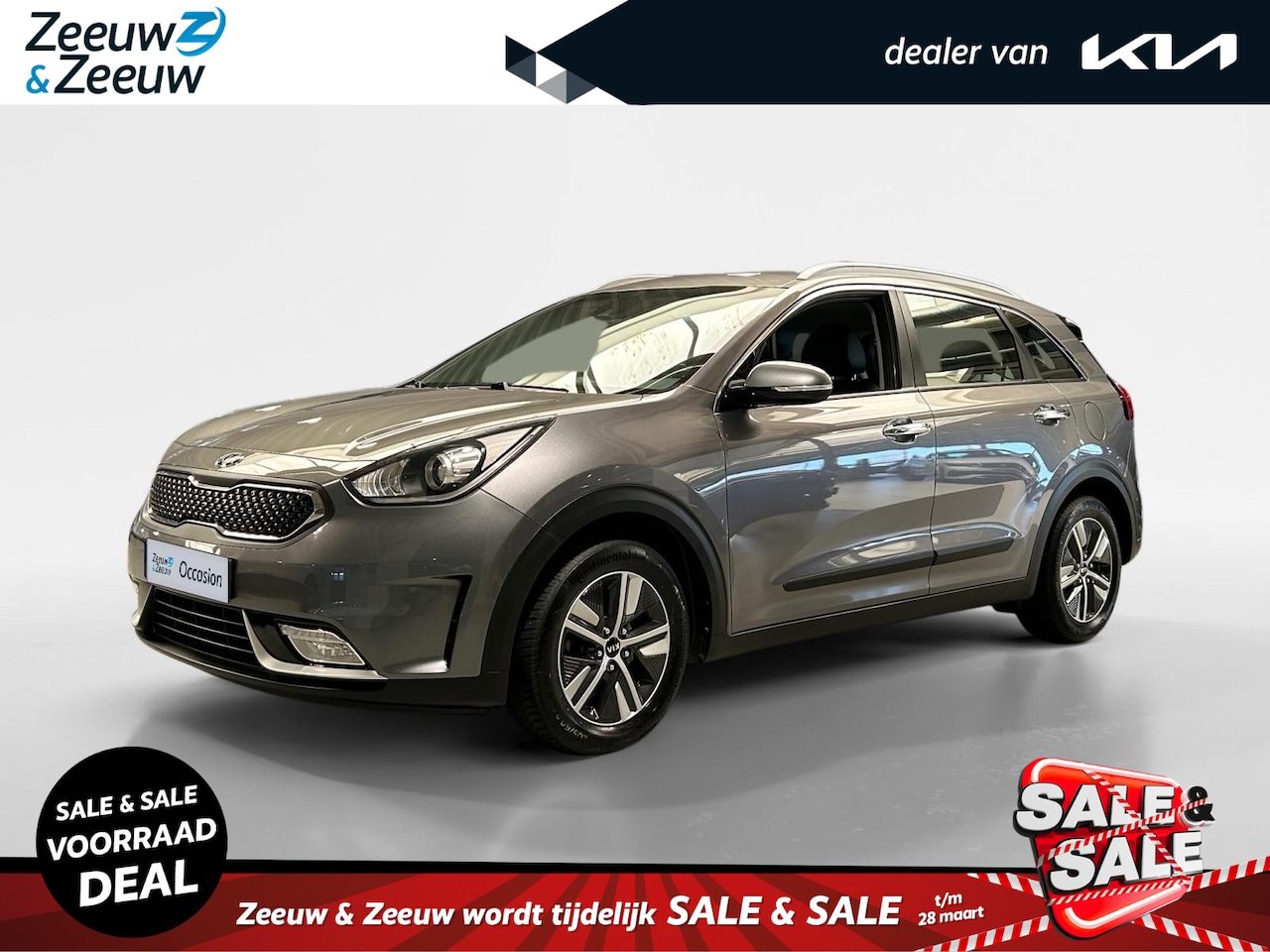 Kia Niro - 1.6 GDi Hybrid DynamicLine | Trekhaak | All-Seasonbanden | Apple Carplay / Android Auto | - AutoWereld.nl