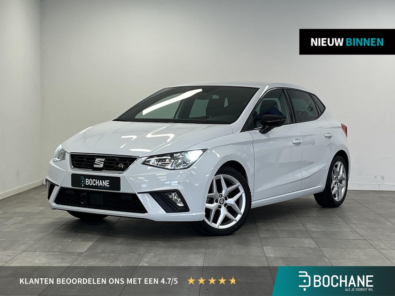 SEAT Ibiza - 1.0 TSI FR Business Intense | Camera | Parkeersensoren V+A | Carplay | Navigatie | All-sea - AutoWereld.nl
