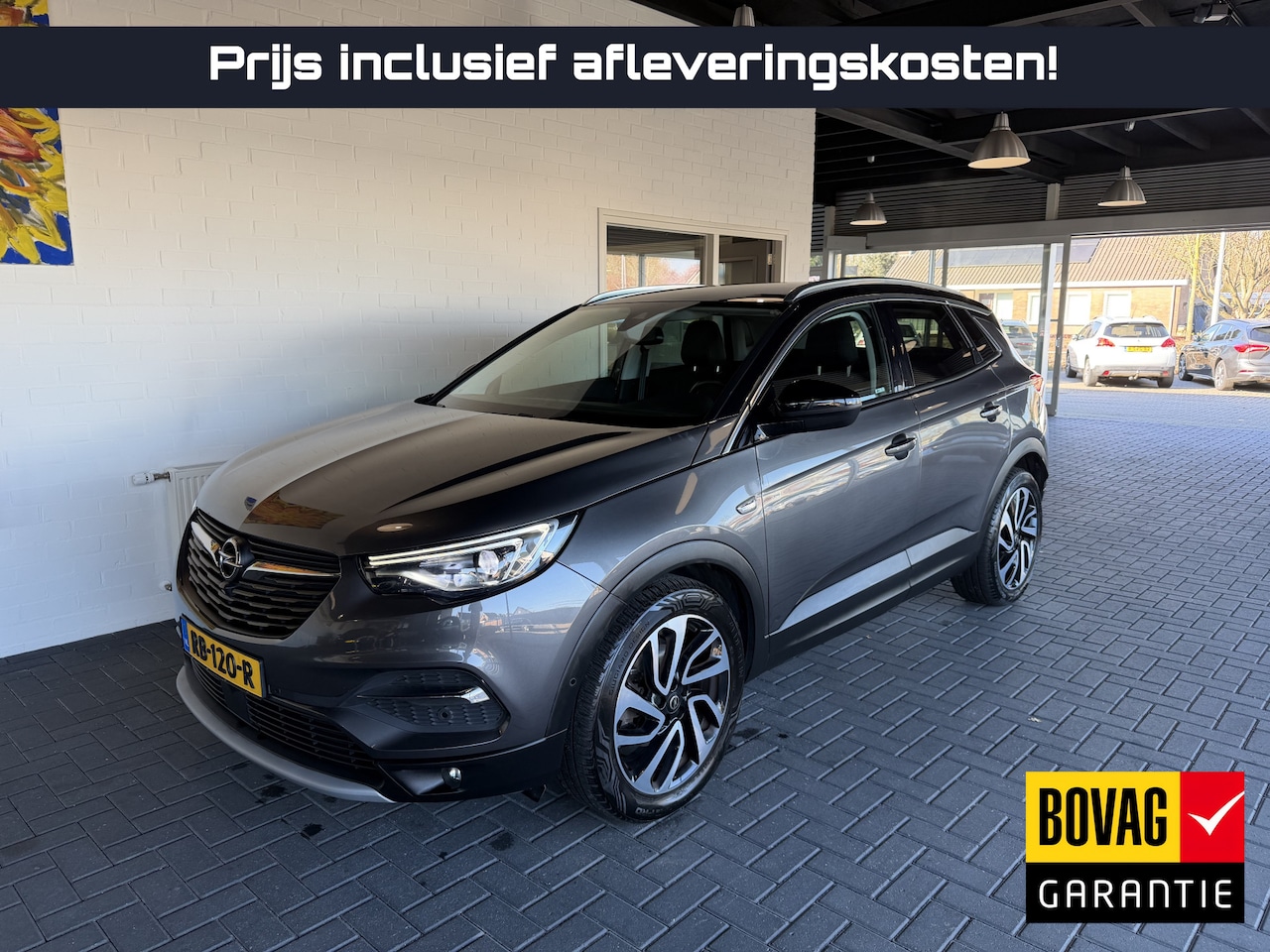 Opel Grandland X - 1.2 Turbo Innovation / Compleet Nieuwe motor / Leer / Stoelverw./koeling / Luxe uitgerust - AutoWereld.nl
