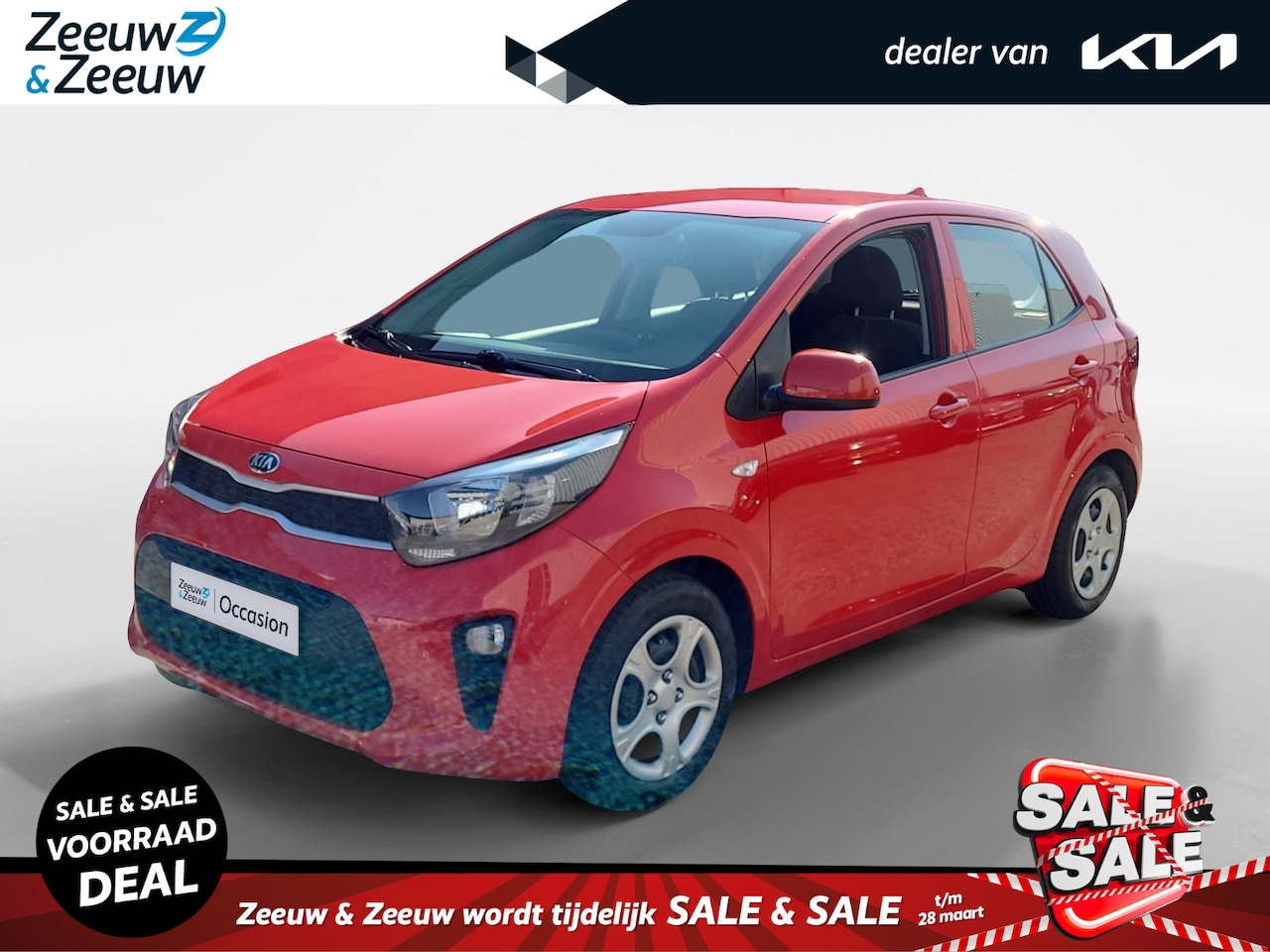 Kia Picanto - 1.0i ComfortPlusLine Trekhaak | Fabrieksgarantie | NAP - AutoWereld.nl