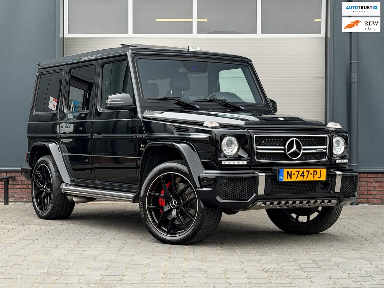 Mercedes-Benz G-klasse - AMG 63 Edition 463|471pk|2016|TV|Dealer|Pano|H&K|Adap|Stuurverw.|Stoelven.|Camera|Blind sp - AutoWereld.nl