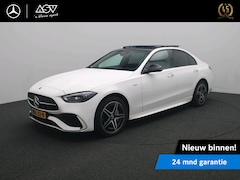 Mercedes-Benz C-klasse - 300 e AMG Business Solution | Panorama - Schuifdak | Distronic Cruise Control | Burmester