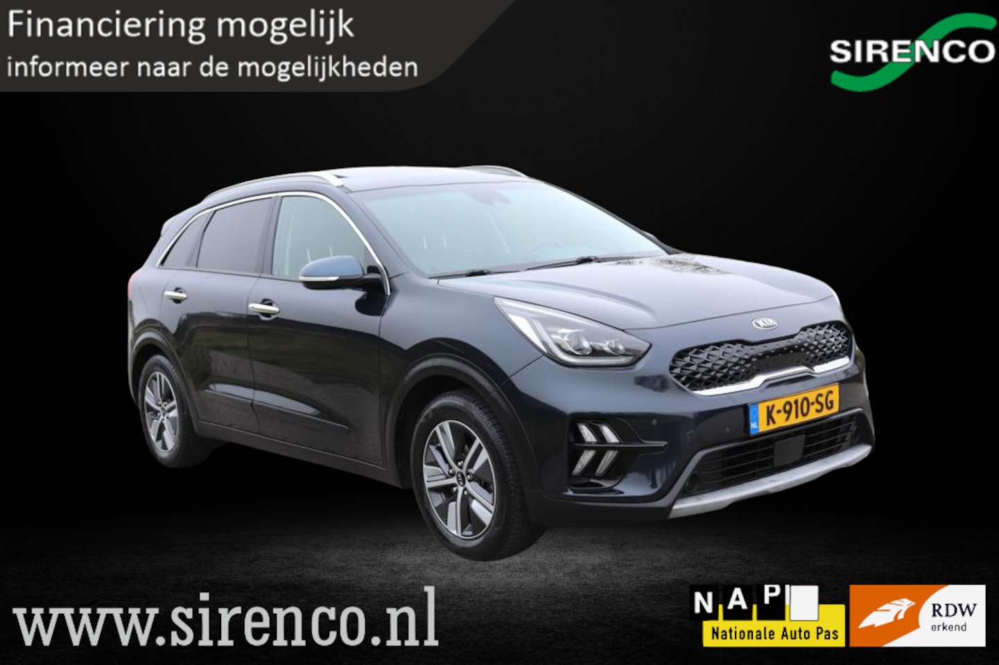 Kia Niro - 1.6 GDi Hybrid ExecutiveLine | adaptieve cruise control | stoel & stuur & achterbank verwa - AutoWereld.nl