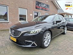 Mazda 6 Sportbreak - 2.0 SkyActiv-G 165 GT-M Line. Dealer onderhouden, in nieuwstaat. O.a. leder, camera, stoel