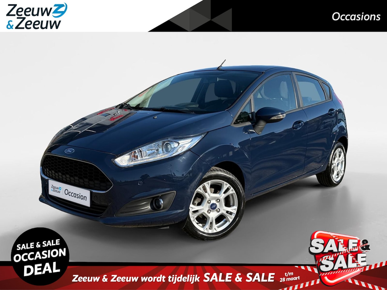 Ford Fiesta - 1.0 Style Ultimate | Parkeersensoren | Navigatiesysteem | Airco | Cruise Control | LMV | - AutoWereld.nl