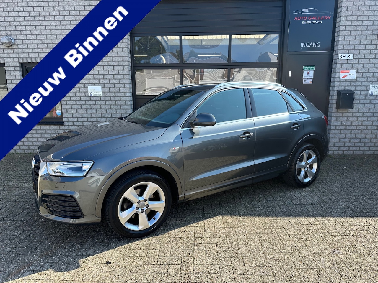 Audi Q3 - 1.4 TFSI S-TRONIC 3xS-LINE *NAVI*AFN TREKHAAK*NL-AUTO*LEDER*CRUISE-CONTROL* - AutoWereld.nl