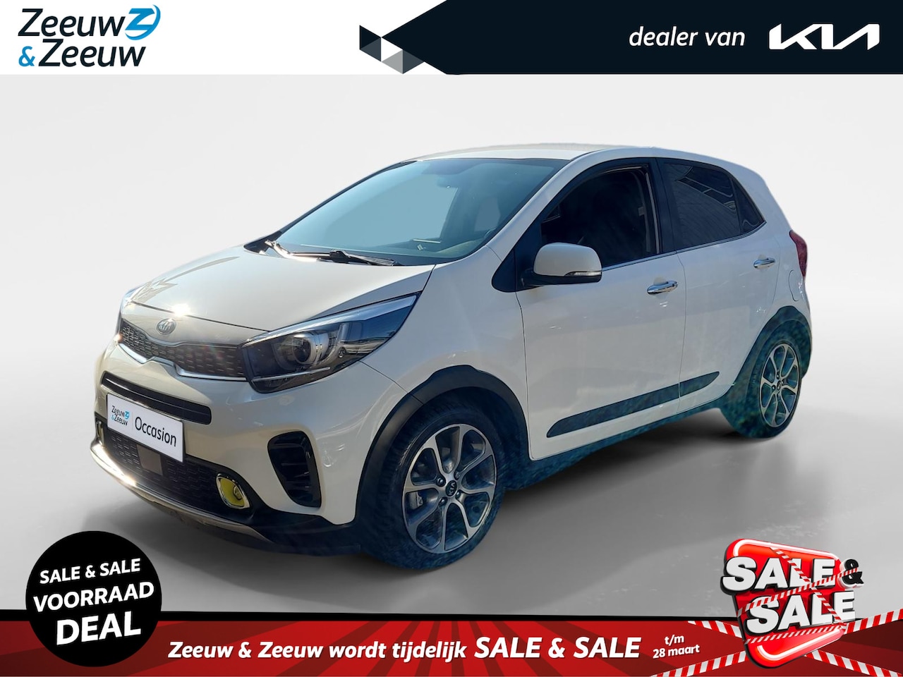 Kia Picanto - 1.0 T-GDI X-Line 100 PK | 1e Eigenaar | Dealer onderhouden | Fabrieksgarantie | NAP - AutoWereld.nl