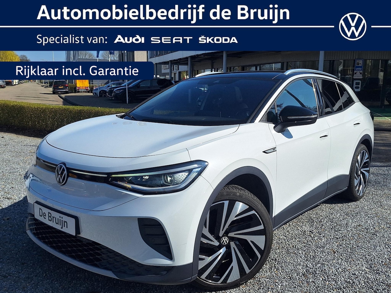 Volkswagen ID.4 - Max 77 kWh 204pk (Pano,Trekhaak,Pomp,360,Memory) - AutoWereld.nl