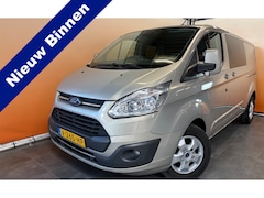 Ford Transit Custom - Dub Cab 290 2.0 TDCI L2H1 Limited DC cruise control | navi | trekhaak automaat | captain c