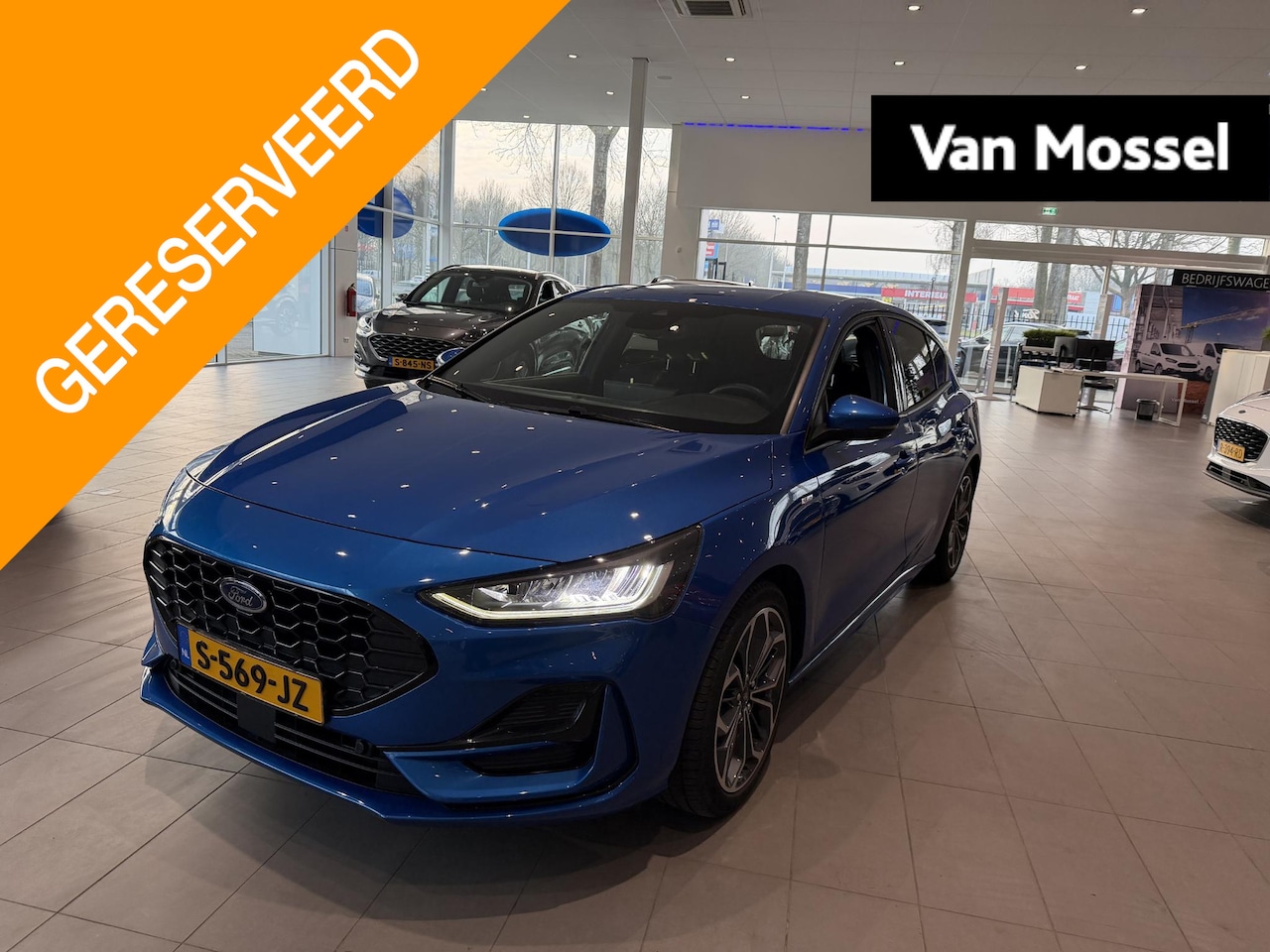 Ford Focus - 1.0 EcoBoost Hybrid ST Line X 155pk Automaat Trekhaak Adapt.Cruise B&O Winterpack Sync4 ca - AutoWereld.nl