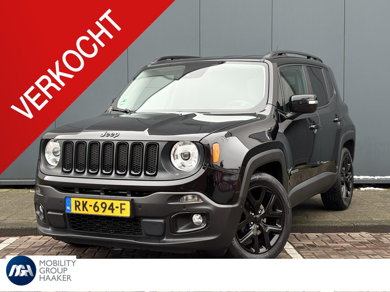 Jeep Renegade - 1.4 MultiAir Limited | Cruise control | Airco automatisch | Navigatie | Trekhaak | Bleutoo - AutoWereld.nl