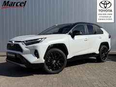 Toyota RAV4 - 2.5 Hybrid AWD Bi-Tone Panorama Trekhaak PDC Stoel Stuur Verwarmd