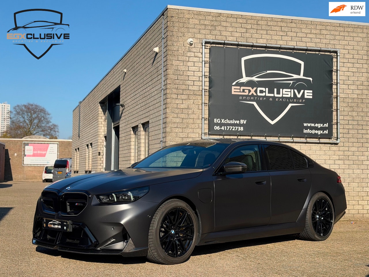 BMW M5 - 5-serie CERAMIC|XPEL PPF| CARBON|ACC |BLINDSPOT|HUD|B&W SOUND| - AutoWereld.nl